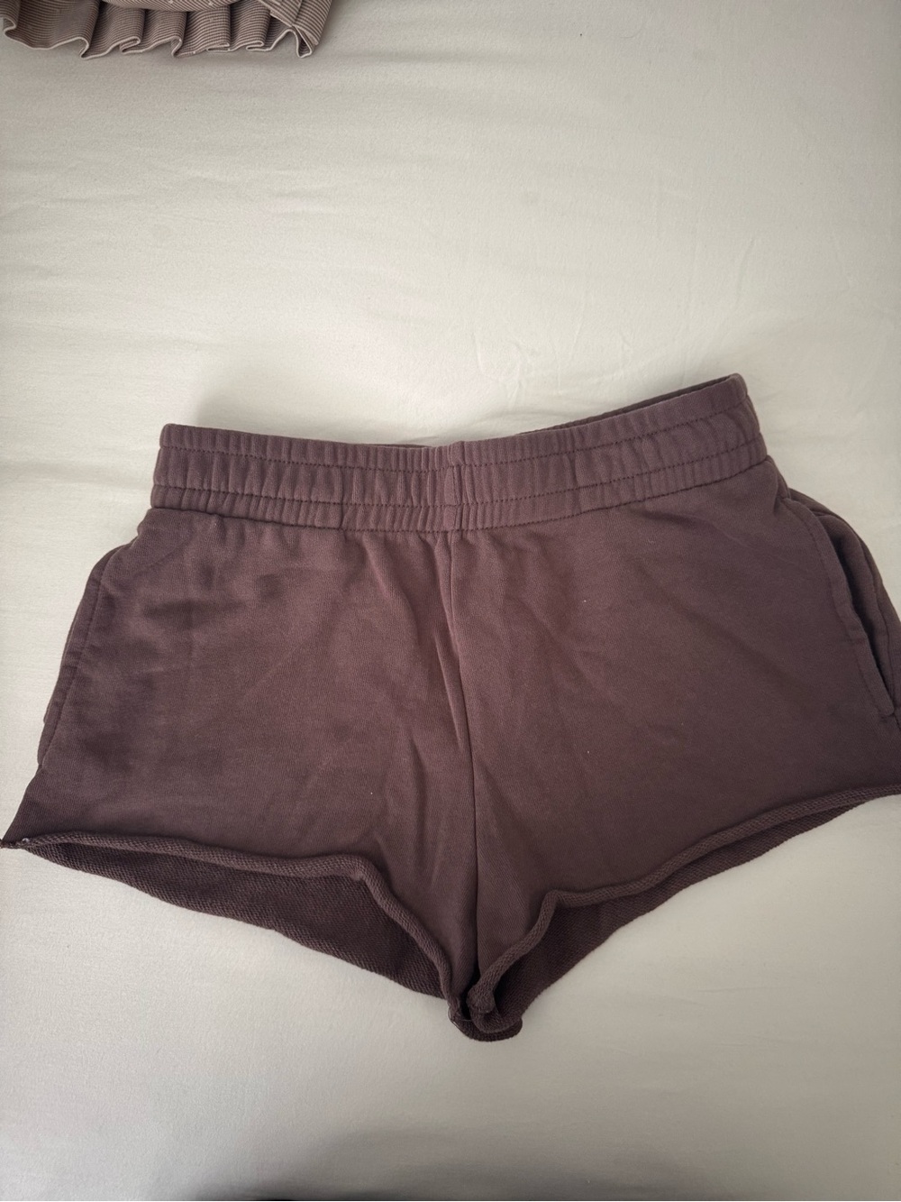 Garage Brown Women's Shorts pockets